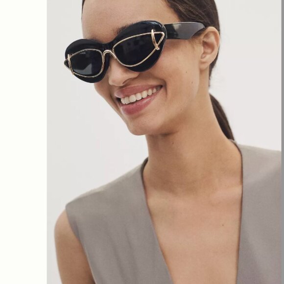 Anthropologie Eyeking Double-Lens Sunglasses